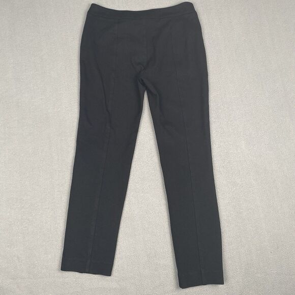 Cabi Pants Womens 8 Navy Blue Capote Trouser Classic Mid Rise Flat Front Stretch - Picture 2 of 14
